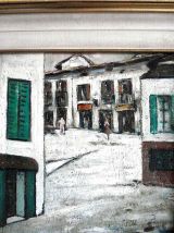 Tableau ancien village italien
