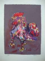 Tableau - Lithographie ancienne de Bosco