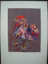 Tableau - Lithographie ancienne de Bosco