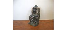 "Le Baiser", reproduction en bronze de l'œuvre de Rodin 