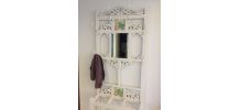 porte-manteaux vestiaire mural vintage