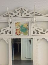 porte-manteaux vestiaire mural vintage