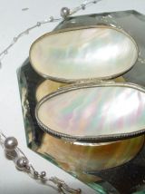 Boîte- oeuf à chapelet ancienne