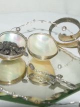 Boîte- oeuf à chapelet ancienne