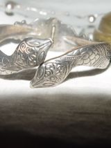 Bracelet ancien ethnique serpent