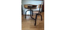 Bureau écolier années 50