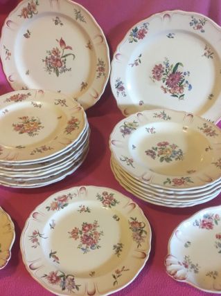Fayence de Longchamp  modèle Olga