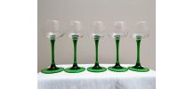 Verres à vin d'Alsace