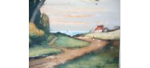 Tableau ancien pin maritime