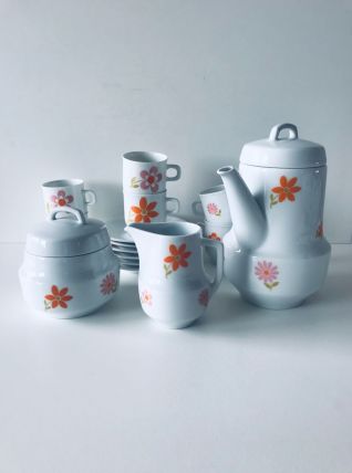 Service à café ou thé en porcelaine