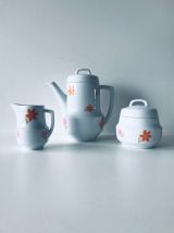 Service à café ou thé en porcelaine