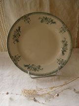 6 assiettes  anciennes Saint AMAND