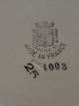 6 assiettes  anciennes Saint AMAND