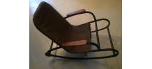 Rocking Chair Tubulaire du Bauhaus 1930s