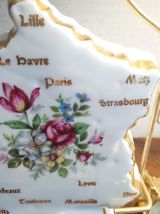 Service a liqueur en porcelaine