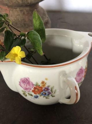 Saucière ancienne  motif floral