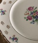 Jolies assiettes anciennes  fleuries