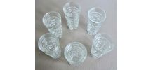 6 verres des années 50
