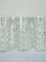 6 verres des années 50