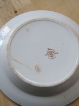 assiette  en longwy  ancienne 