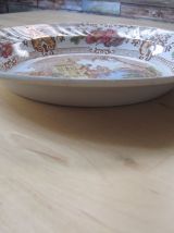 assiette  en longwy  ancienne 