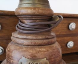 Authentique lampe ancienne "1853"