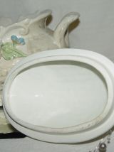 Petite soupière centre de table façon CAPODIMONTE
