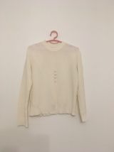Pull blanc 