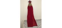 Robe rouge fêtes 