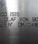 Paire de chaises italiennes Isis fin 90