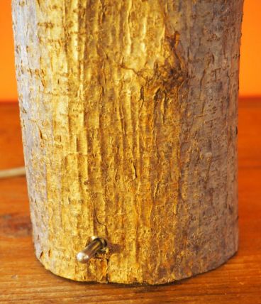 Lampe de table en bois design