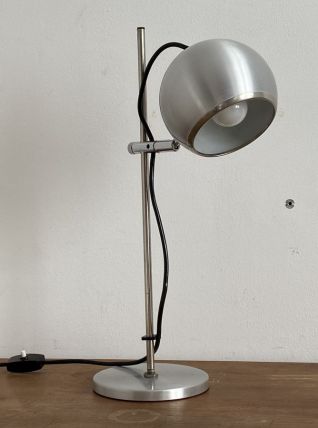 Lampe DBGM. « EYE BALL ». Acier chromé. 1970.