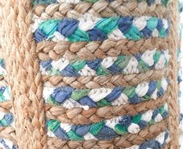 Panier de rangement en jute 