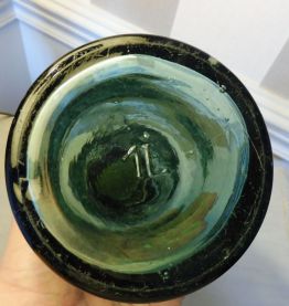 Bocal conserve L'IDEALE ancien verre bullé