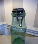 Bocal conserve L'IDEALE ancien verre bullé