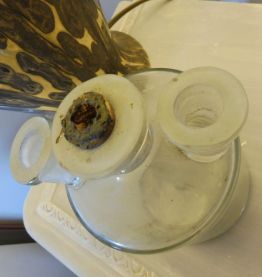 Vase/bocal chimie ancien 1950