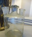 Vase/bocal chimie ancien 1950