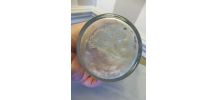 Verre flacon chimie ancien 1950
