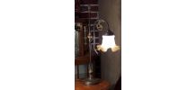 grande  lampe 1900  a tulipe  art nouveau  