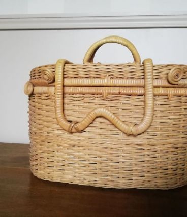 Panier en osier 
