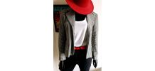 Blazer petits carreaux vintage 