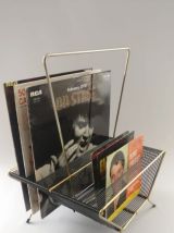 Porte vinyles vintage