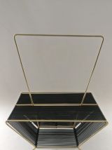 Porte vinyles vintage