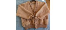 gilet en pure laine des pyrénées années 80