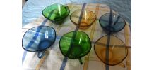 tasses années 70 vereco  différents coloris