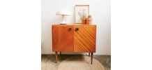 Enfilade vintage pieds compas