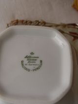 Petit pot bleu et blanc  en porcelaine de Bavière