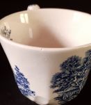 4 tasses style anglais