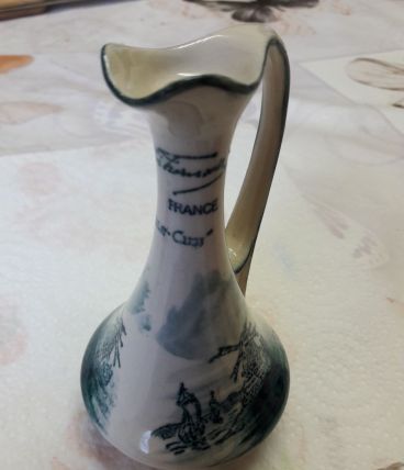 Pichet faïence Delft L'abbé François 