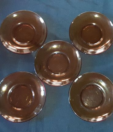 5 assiettes DURALEX